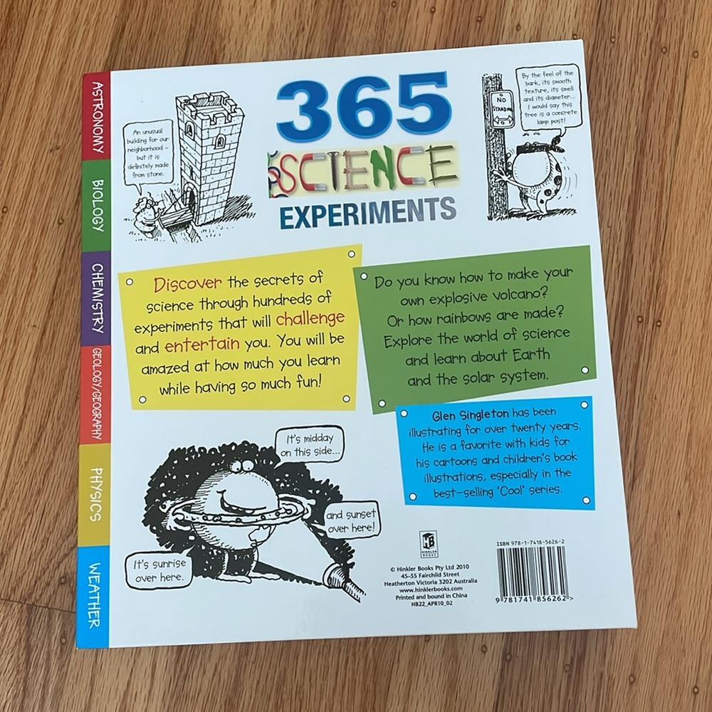 365 Science Experiments Book - Picture 4 of 4